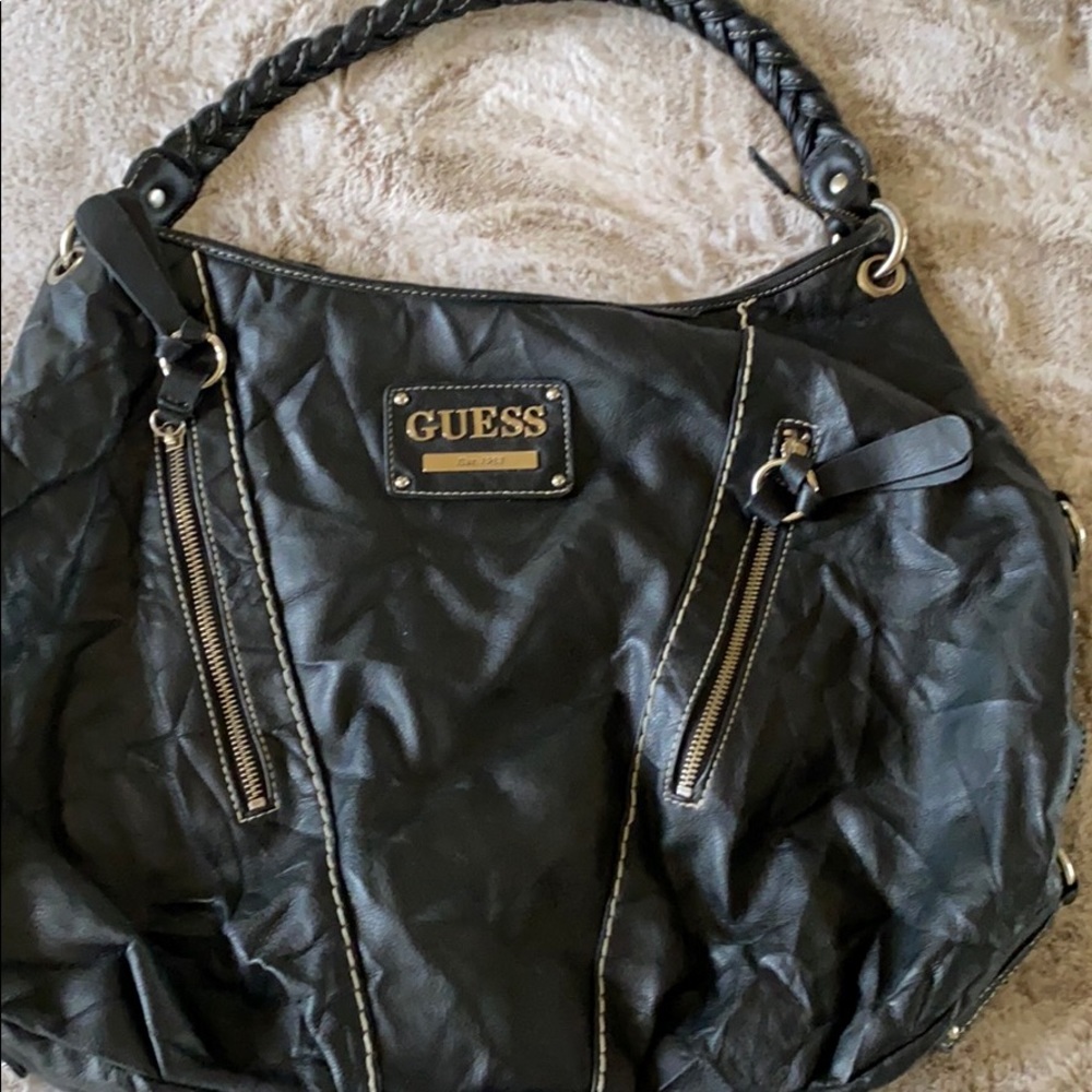 Women’s GUESS vegan leather HOBO bag